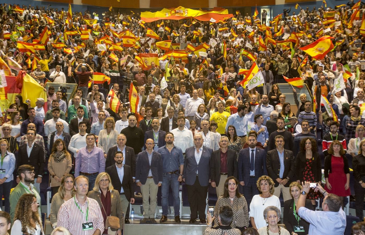 Fotos Mitin De Vox Con Santiago Abascal En El Palacio De Festivales